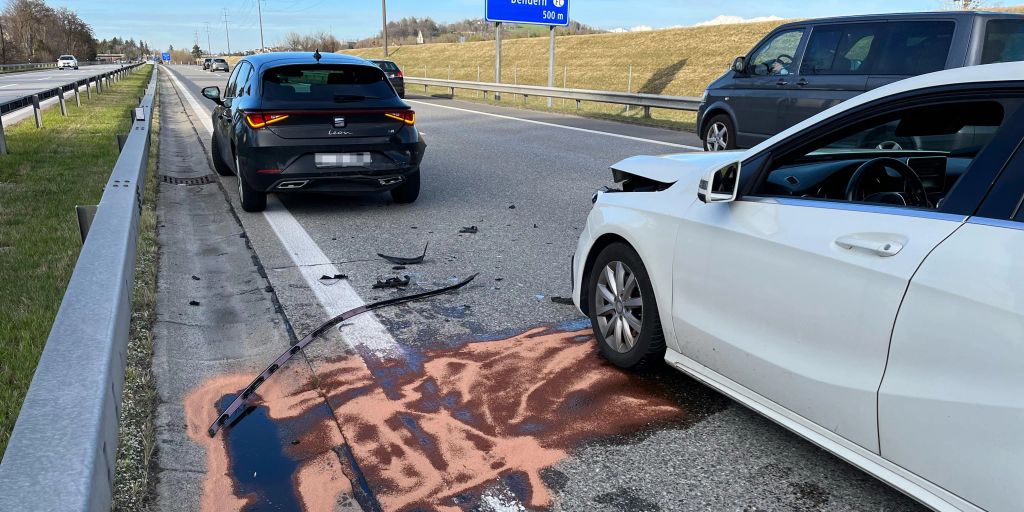 St Gallen Unf Lle Trotz Vollbremsung Auf A In Heck Gecrasht