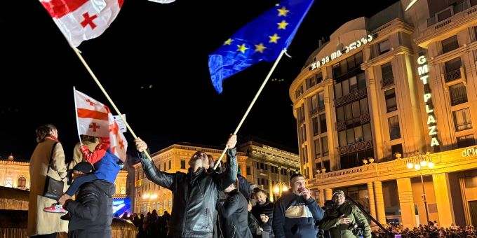 Opposition Will Nach Wahl In Georgien Weiter Protestieren Nau Ch