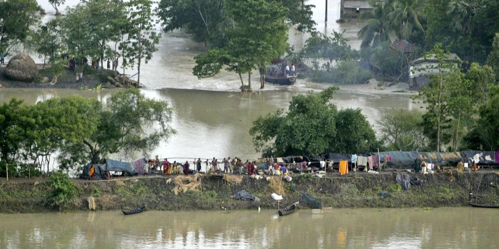 Mindestens 12 Tote Monsunregen sorgt für Überschwemmungen in Indien