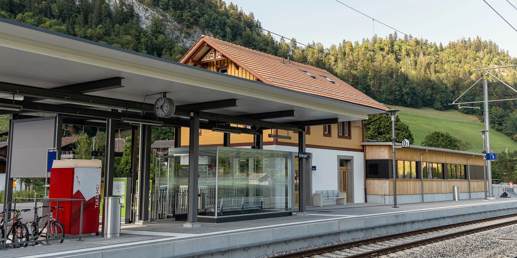 Boltigen Sperrung Der Bahnlinie Zwischen Spiez Und Wimmis