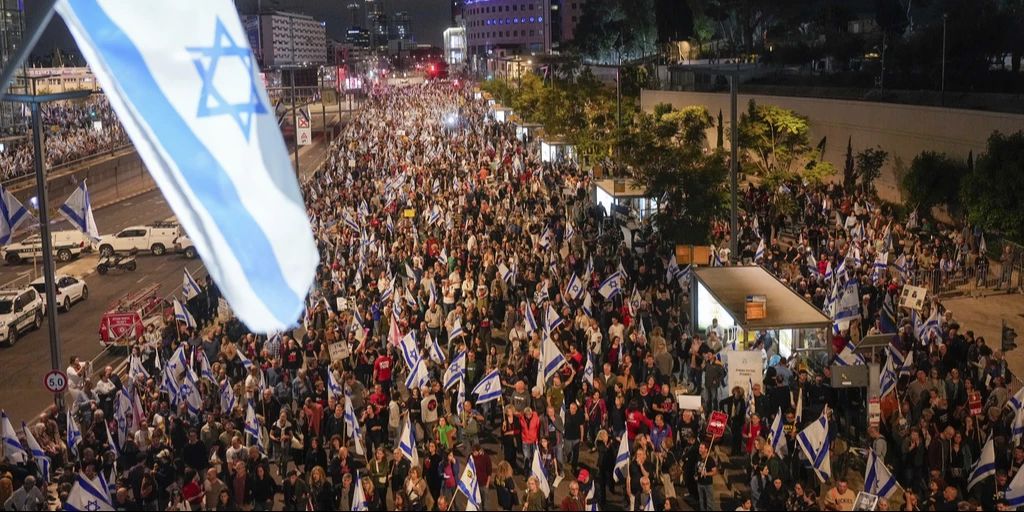 Tausende protestieren in Tel Aviv wieder für Freilassung der Geiseln