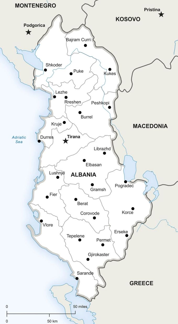 Albanien Alles Zur Geografie Und Bev Lkerung