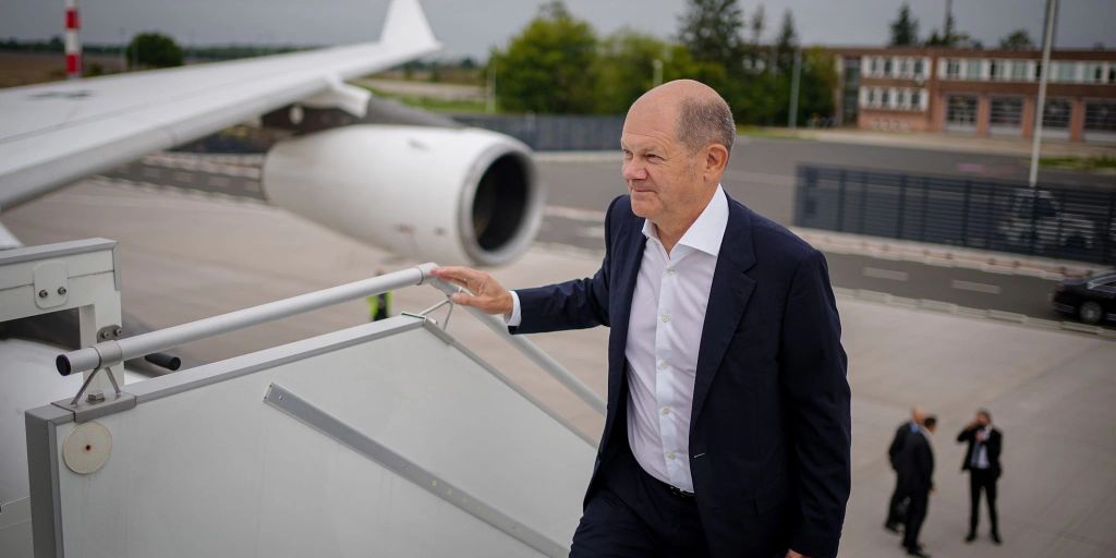 Scholz führt in Regierungsflieger Maskenpflicht wieder ein