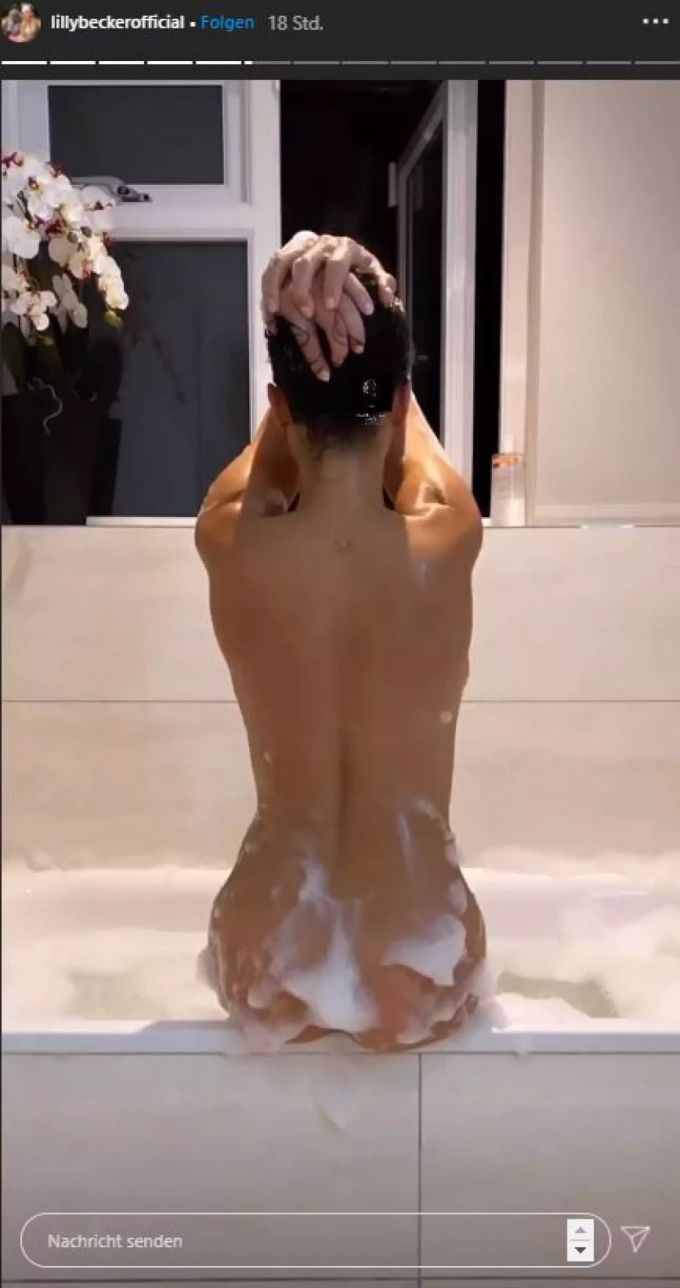 Lilly Becker Zeigt Sich Splitterfasernackt In Der Badewanne Nau Ch