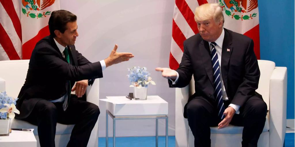 Donald Trump und Mexikos Präsident Peña Nieto wollen sich bald treffen