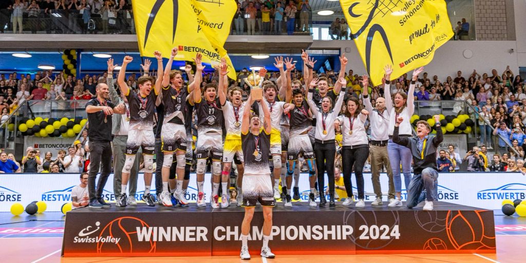 Volley Schönenwerd verteidigt den Schweizermeistertitel