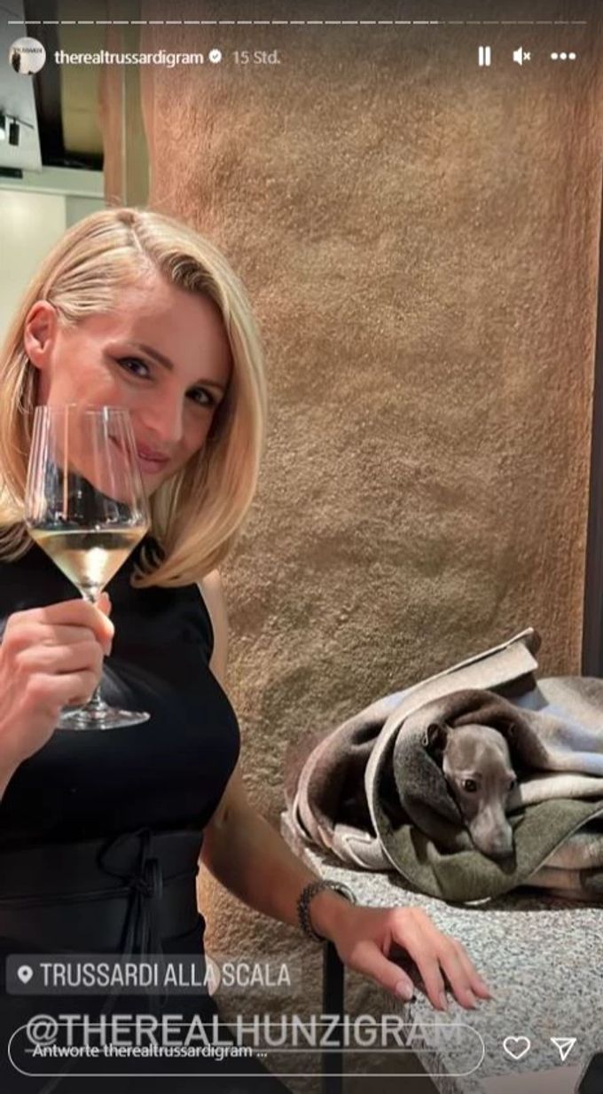 Michelle Hunziker Und Tomaso Trussardi Kuscheln Wieder Auf Instagram