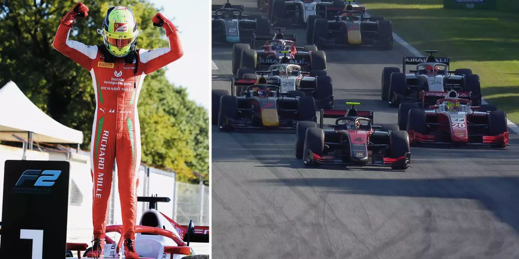 Mick Schumacher Mit Einem Wahnsinns Start Zum Monza Triumph