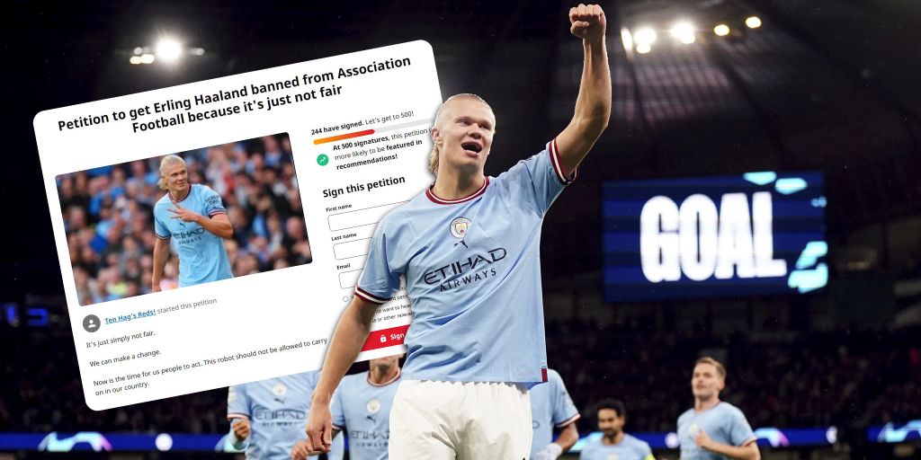 Erling Haaland Petition Fordert Verbannung Aus Der Premier League