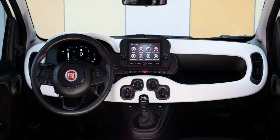 2024 Fiat Pandina, voll digitalisiertes Cockpit