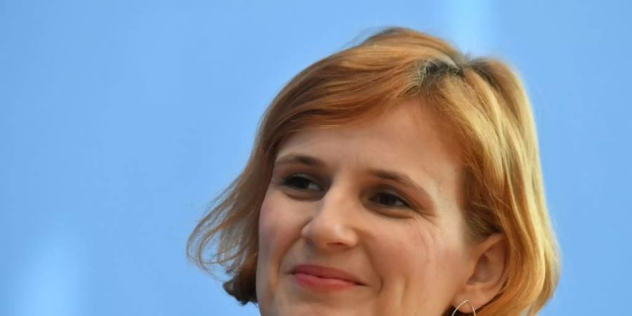 Linkspartei-Chefin Katja KippingVor de