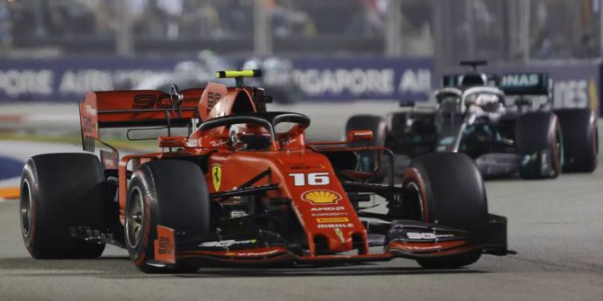 Ferrari Charles Leclerc Formel 1