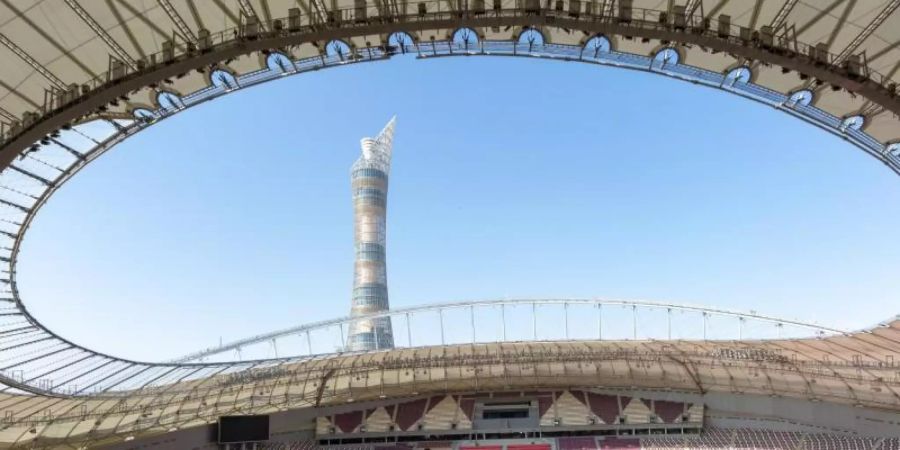 Im Khalifa-Stadion in Doha finden ab Freitag die Leichtathletik-Weltmeisterschaften statt. Foto: Sharil Babu