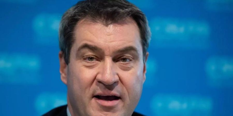 Bayerns Ministerpräsident Markus Söder: «Gut, dass die Sache vom Tisch ist.». Foto: Sven Hoppe/dpa