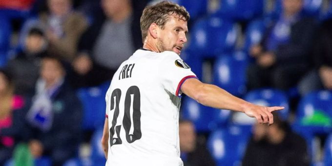 Fabian Frei ist in Top-Form. FCB