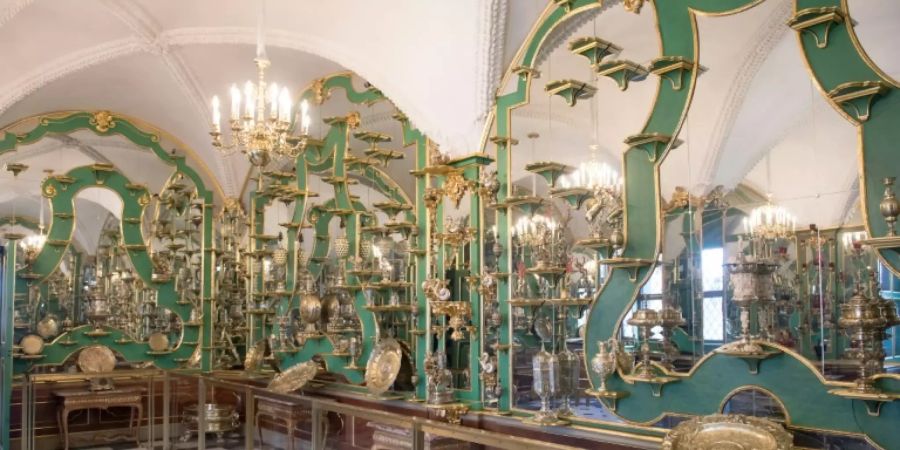 Ein Zimmer des Grünen Gewölbes