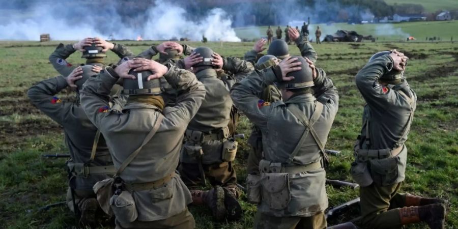 Nachstellung der Ardennenoffensive