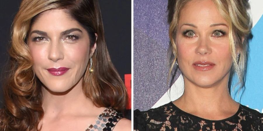 Selma Blair (l.) und Christina Applegate haben beide mit MS zu kämpfen.