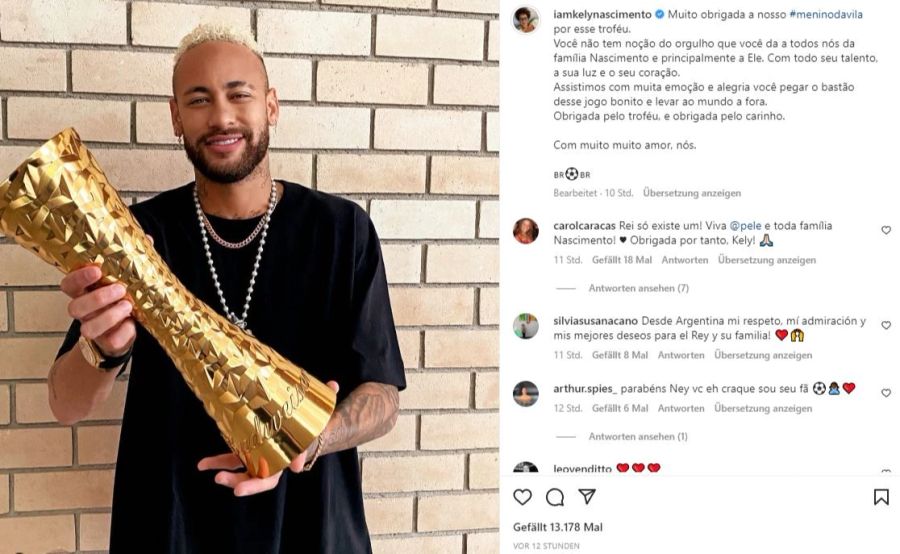 Neymar Pelé Budweiser