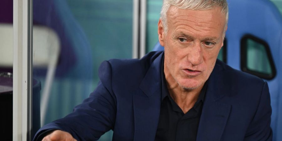 Hat eine Rotation für das letzte Gruppenspiel gegen Tunesien angekündigt: Frankreichs Trainer Didier Deschamps.