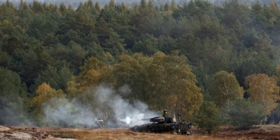 Ein Panzer der Bundeswehr