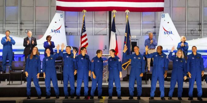 Die zukünftigen Astronauten der Nasa. Nasa