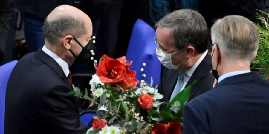Olaf Scholz und Armin Laschet
