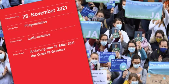 Pflegeinitiaitive - Bund muss Fehler im Abstimmungsbüechli korrigieren