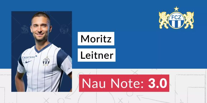 Die Nau-Note für Moritz Leitner vom FCZ. Leitner Note FCZ