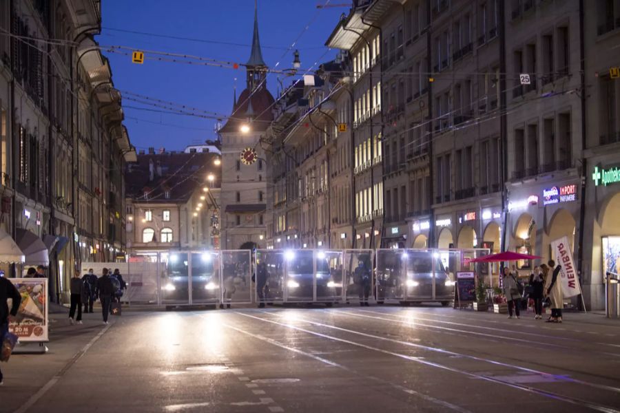 Coronavirus Demo Bern