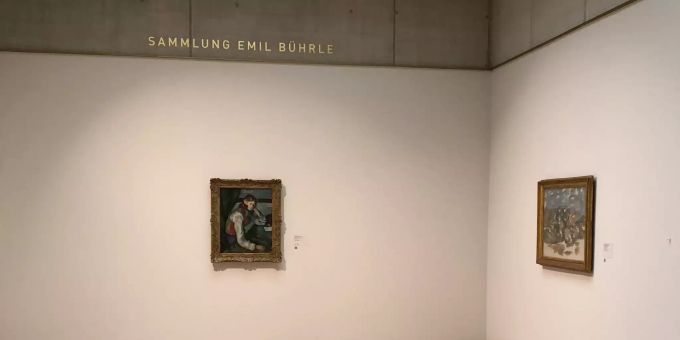 Blick in die Bührle-Sammlung im neuen Anbau im Kunsthaus Zürich. Die spektakuläre Bührle-Sammlung wird zum handfesten Skandal um Nazi-Fluchtgut, Verharmlosung und Geschichtsklitterung. stiftung sammlung e. g. bührle