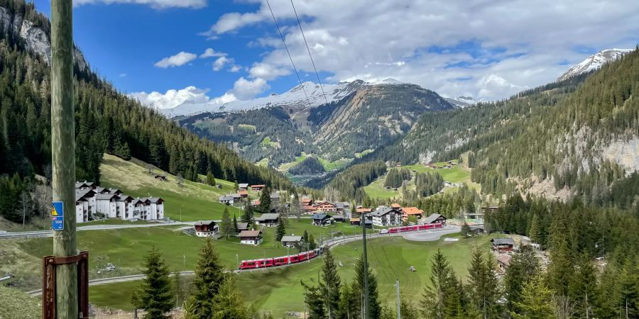 Landschaftsfoto Arosa.