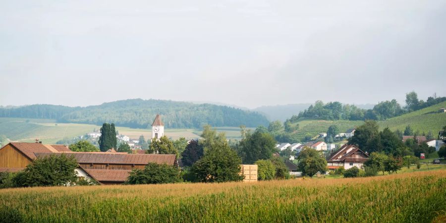 Ortsübersicht Tegerfelden.