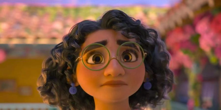 Mirabel Madrigal in einer Szene des Kinofilms "Encanto". Foto: Disney/dpa