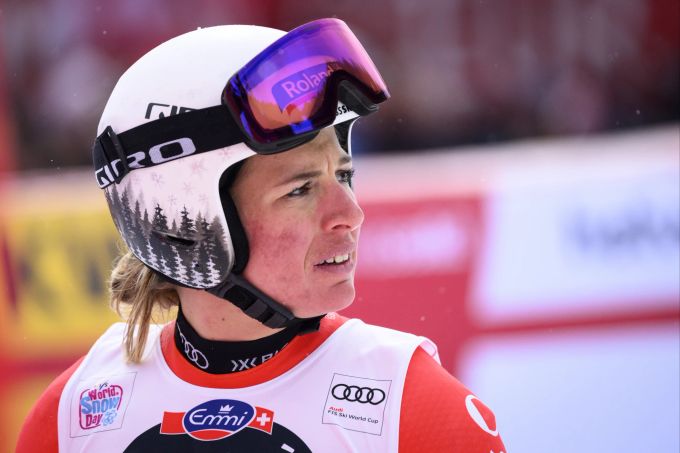 Jasmine Flury wird spät vom Podest verdrängt. Jasmine Flury