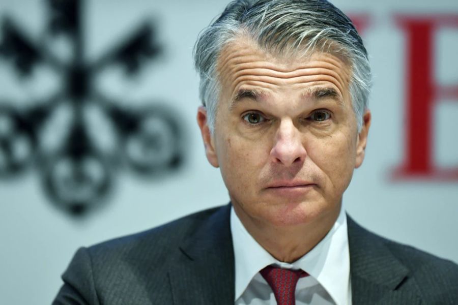 UBS-CEO Sergio Ermotti während einer Medienkonferenz zu den Jahres- un