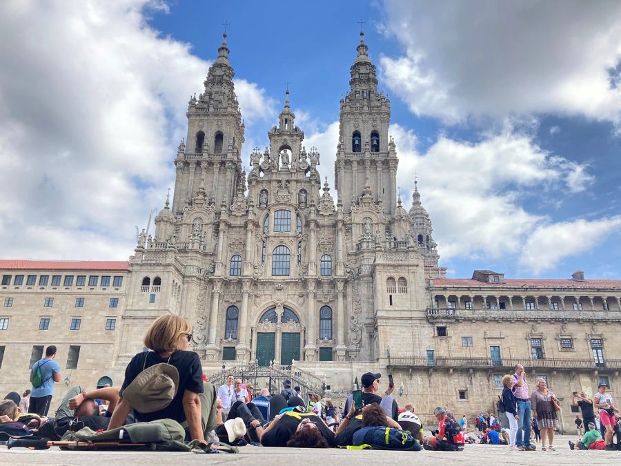 Jakobsweg Santiago Compostela Kathedrale