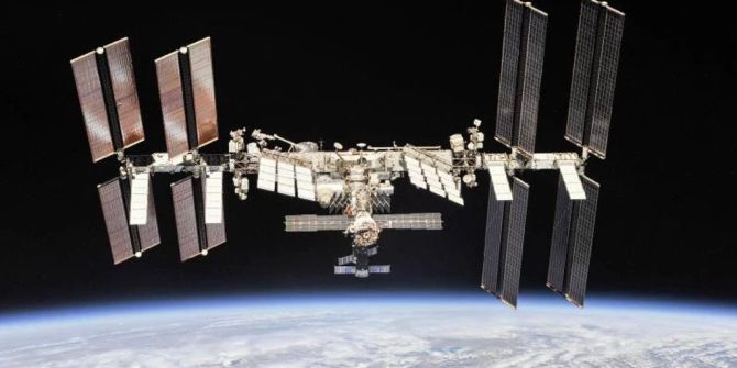 Die Raumstation von ISS