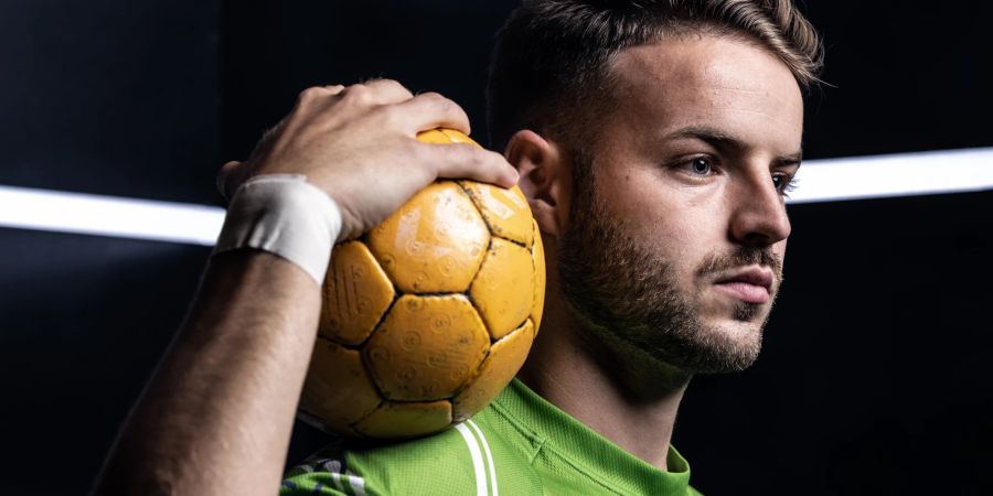 Ilan Baumann, Herren 1. Liga Spieler des Handball-Vereins Olten. - Olten
