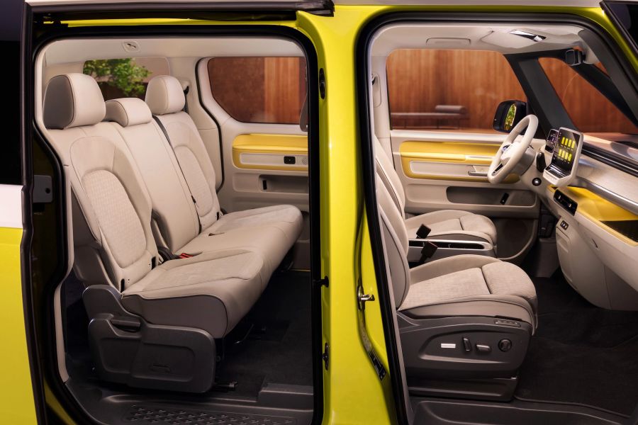 Interieur VW ID. Buzz