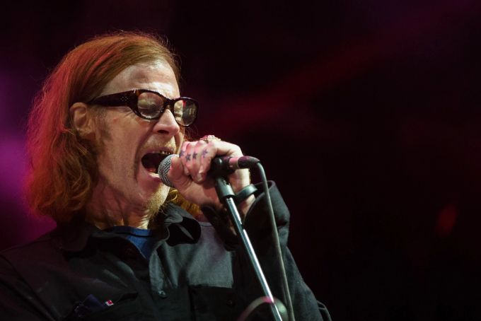 Mark Lanegan, der Sänger der Screaming Trees, auf einem Festival in Portugal im August 2018. EPA/JOSE COELHO *** Local Caption *** 54562062 screaming trees