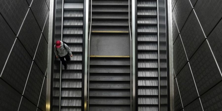 Rolltreppe in München