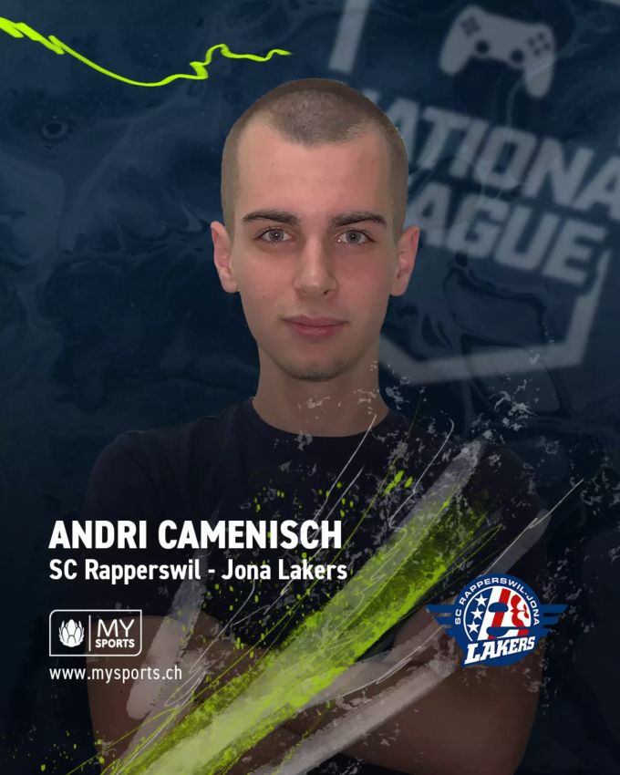 eNationalleague Spieler Andri Camenisch