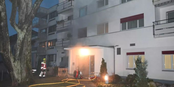 Es entstand Sachschaden in zurzeit unbekannter Höhe. Brand