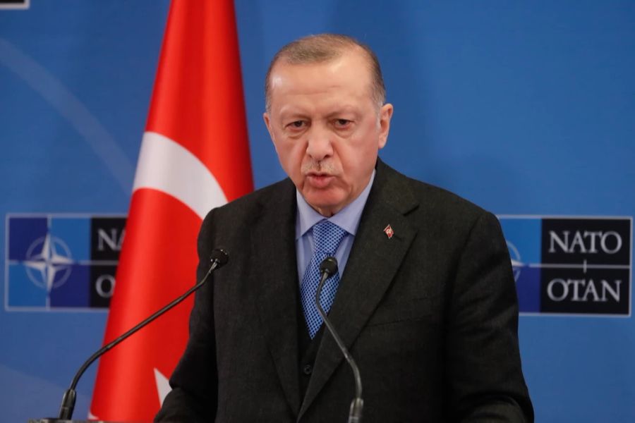 Der türkische Staatspräsident Recep Tayyip Erdoğan dient in den heutigen Gesprächen zum Ukraine-Krieg als Vermittler.