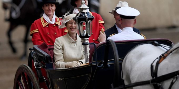 Prinzessin Anne kommt zur Eröffnungszeremonie der Royal Easter Show in Sydney. Prinzessin Anne kommt zur Eröffnungszeremonie der Royal Easter Show in Sydney.