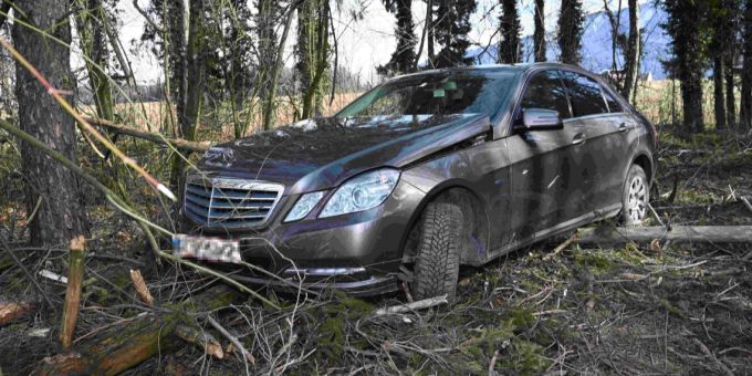 Flüchtender Lenker ohne Führerschein festgenommen.