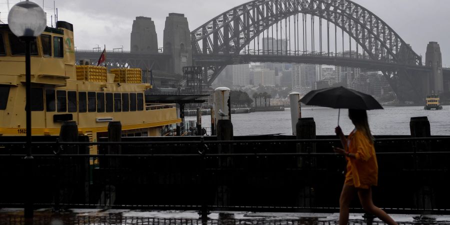 Sydney weather überschwemmung