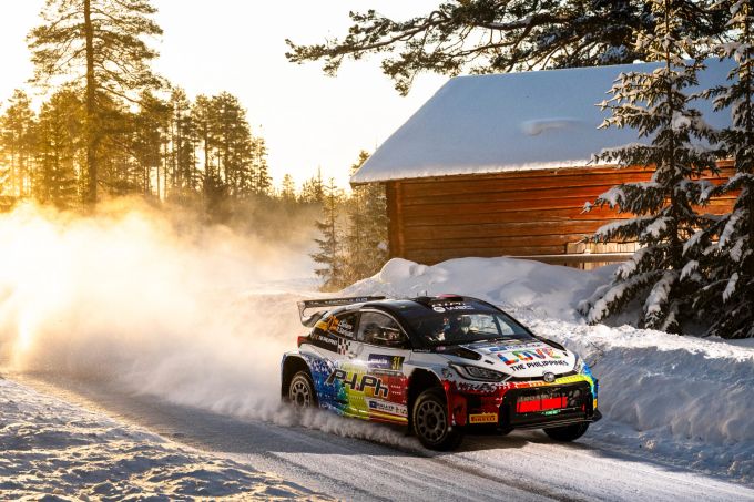 Die Autos der Rally2-Klasse werden mit einem Aufrüst-Kit auf Rally1-Niveau gebracht. WRC Rallye-WM