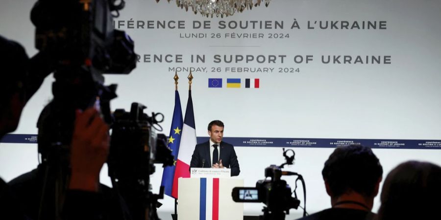 Emmanuel Macron Ukraine-Krieg Bodentruppen